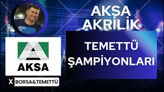 AKSA AKRİLİK TEMETTÜ ŞAMPİYONLARI [upl. by Vite]