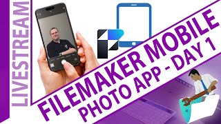 FileMaker Go Mobile Photo App Day 1 [upl. by Rexfourd]