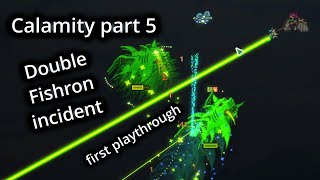 Calamity First blind mage playthrough part 5 The double Duke Fishron incident [upl. by Inwat]