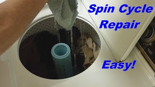 How to Fix a Washing Machine That Wont Spin  Weak Spin Cycle Easy Fix [upl. by Einahpets]