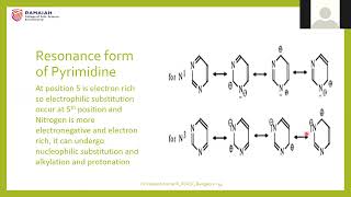 Heterocyclic Chemistry thiazole Imidazole Pyridine Pyrimidine and Purine By Dr Hareesh Kumar P [upl. by Oflunra]