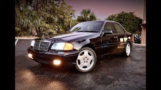 The Long Awaited 1999 MercedesBenz C43 AMG W202 Review amp Test Drive [upl. by Ellehsal]