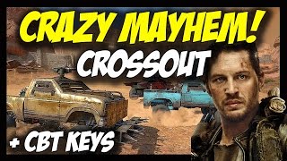 ► Crossout  Crazy Mayhem Super Hooked  Introduction  CBT Key Giveaway [upl. by Litt525]