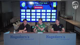 VorabPressekonferenz des FC Gütersloh zum Spiel gegen den MSV Duisburg [upl. by Roseline]