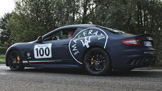 Blu Inchiostro Maserati MC Stradale Centennial Edition  HARD accelerations amp sounds [upl. by Rika841]