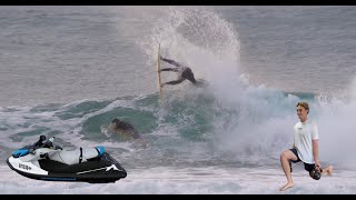 My Surf Training Brand New Jetski amp a Surf at Home [upl. by Dagnah]