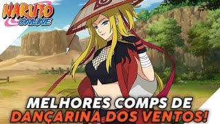 5 Melhores Comps Free para Dançarina dos Ventos  Naruto Online [upl. by Htenek]