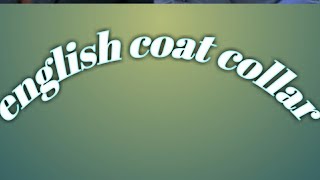 How to stitch and joint coat collar coat ka collar kaise lagaye  part  2 quotcut classquot [upl. by Trab]