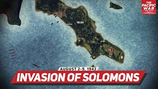 Invasion of Solomon Islands  Pacific War 37 DOCUMENTARY [upl. by Aruon]