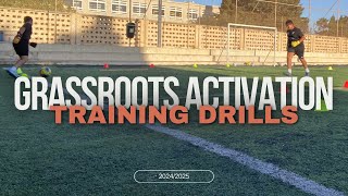 Grassroots Activation  The Training Drills 2425  Goalkeeper Training [upl. by Grane]