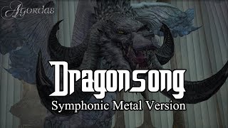 Dragonsong Final Fantasy XIV Heavensward main theme Symphonic Metal Cover [upl. by Aramad]