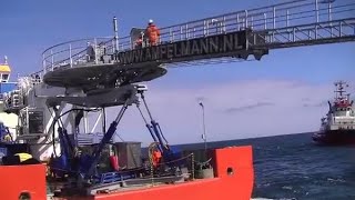 Ampelmann Operations offshore gangway [upl. by Arras]