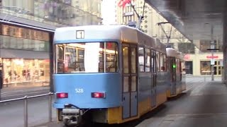 Straßenbahn Chemnitz Tram Route 1 Schönau  Zentralhaltestelle ČKD Tatra T3D [upl. by Kcerred65]