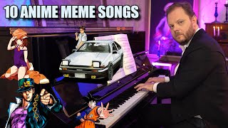 10 Anime Meme Songs [upl. by Brandi528]