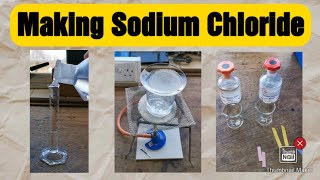 Making Sodium Chloride Crystals Neutralisation [upl. by Ferretti]