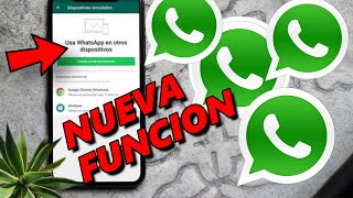 Nueva FUNCIÓN para WhatsApp lleva tu WhatsApp en varios Dispositivos [upl. by Kliber740]