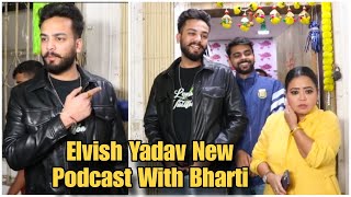 bbott2 Winner Elvish Yadav Meets Bharti  elvishyadav New Podcast Reaction On rammandirayodhya [upl. by Gail]