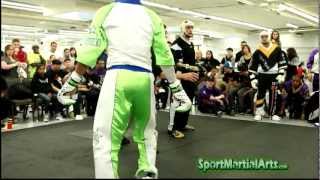 Raymond Daniels v Ross Levine  Mens Heavyweight Sparring  2012 New England Open [upl. by Sundberg]