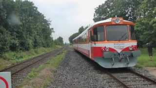 Trains Denmark Lemvigbane Incl cab rides [upl. by Eded]