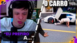 ARUAN REAGE FERRARI ENZO vs LAMBORGHINI MURCIELAGO😈17 ZUEIRA INSANA  Cortes do Aruan [upl. by Anertal]