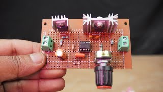 0  35V Motor Speed Control Circuit upto 10A [upl. by Maida]