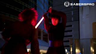 Neopixel Lightsaber Duel [upl. by Ecilayram]