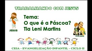 Páscoa Ovos e Coelho  Aula de Evangelização infantil Espírita [upl. by Ltsyrk]