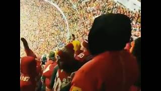 Chiefs Tomahawk Chop AFC Divisional Game vs Colts [upl. by Aitercal]