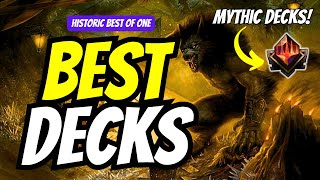 Best Decks for MTG Historic Best of One  Metagame Tier List  MTG Arena [upl. by Amihsat]