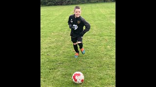 Highlights from U9 match playing for Maidstone United  3 goals  footballshorts footballskills [upl. by Atinna]