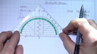 havovwo klas112H45 Driehoeken tekenen [upl. by Ahsienauq]