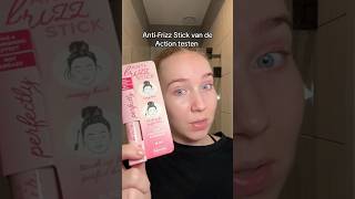 Action AntiFrizz Stick testen 😍😱 [upl. by Ahsinuq]