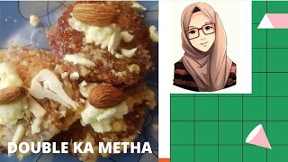 Double ka meetha Bakrid special sweets [upl. by Ciprian]