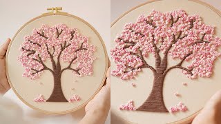 Tree of lifeEmbroidery tutorial [upl. by Anide742]