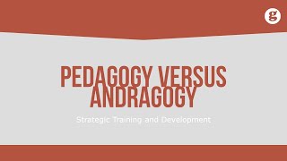 Pedagogy Versus Andragogy [upl. by Clapp]