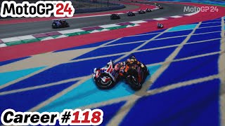 MotoGP 24  Career Pt 118 Debut With KTM [upl. by Nahseez]