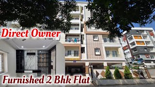 Direct Owner  Furnished 2 Bhk Flat For Sale  Just 1 Year Old   HMDA Approved  Miyapur  Hyd [upl. by Thomasin]