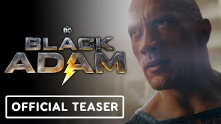 Black Adam  Official Teaser Trailer Dwayne Johnson Pierce Brosnan  Comic Con 2022 [upl. by Arayc]