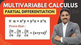 PARTIAL DIFFERENTIATION MULTIVARIABLE CALCULUS LECTURE 14 IN HINDI TIKLESACADEMY [upl. by Ocin]