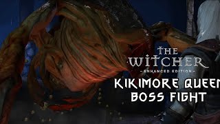 Kikimore Queen  Boss Fight  The Witcher  Enhanced Edition [upl. by Ullyot]