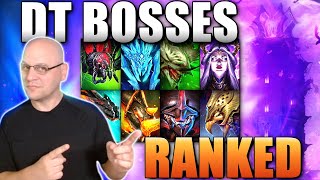 HEAVYWEIGHT RANKINGS Doom Tower Bosses By Difficulty [upl. by Mavra]