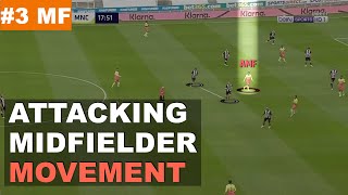 Attacking Midfielder Movements [upl. by Bonacci726]