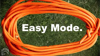 The Easiest Way to Coil Ropes Extension Cords amp Hoses [upl. by Flieger]