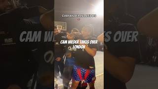 Cam Wilder Takes over London londonbasketball camwilder basketball ballislife rwe [upl. by Ykcul929]