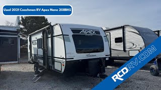 Used 2021 Coachmen RV Apex Nano 208BHS  North Ridgeville [upl. by Mihar]