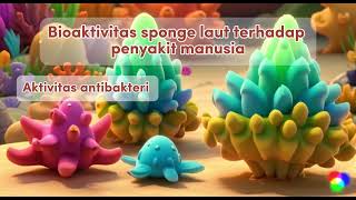 Sponge Laut atau Porifera [upl. by Damicke]