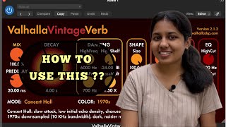 How to use Valhalla Vintage Verb [upl. by Ailima]