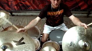 Malevolence  Outnumbered DRUM PLAYTHROUGH VIDEO [upl. by Anemix]