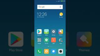 How to Use One handed mode Redmi 4 [upl. by Akenaj]