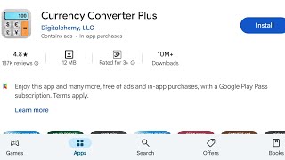 How To Install Currency Converter Plus Apps  How To Download Currency Converter Plus Apps [upl. by Verney]